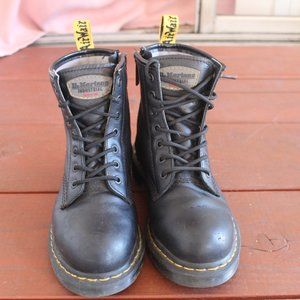 Dr. Martens steel toe boots